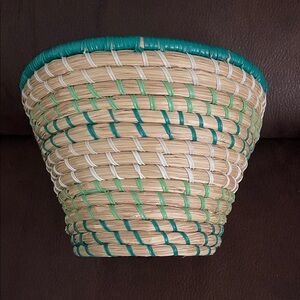Handwoven Multicolor Basket